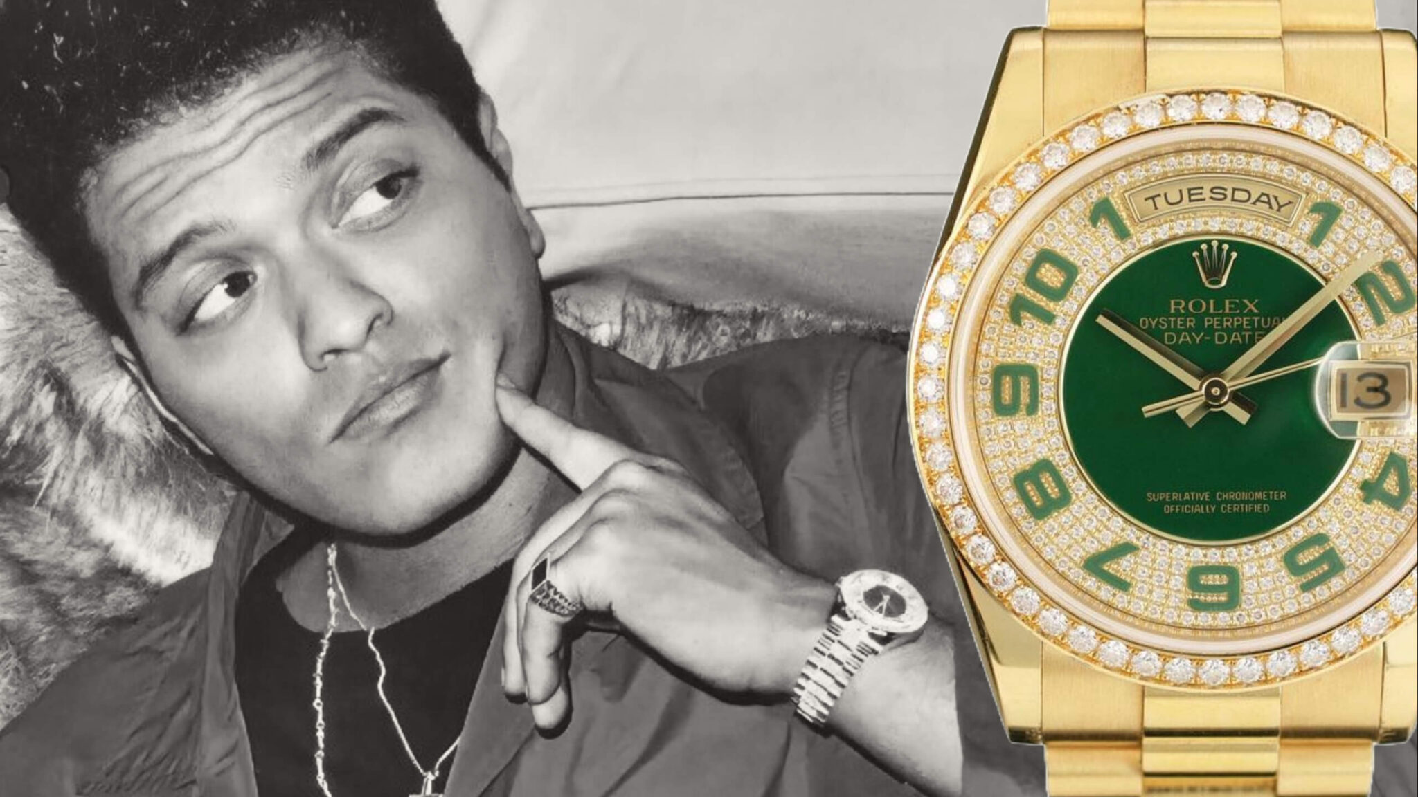 Bruno Mars Watch Collection Rubber B