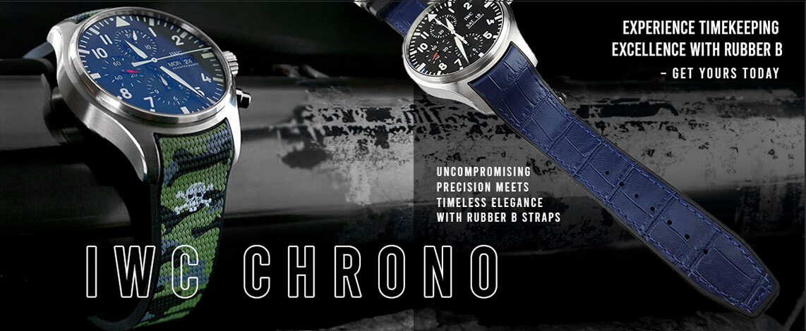 Elevate Your Style with the IWC Chrono and Rubber B Straps