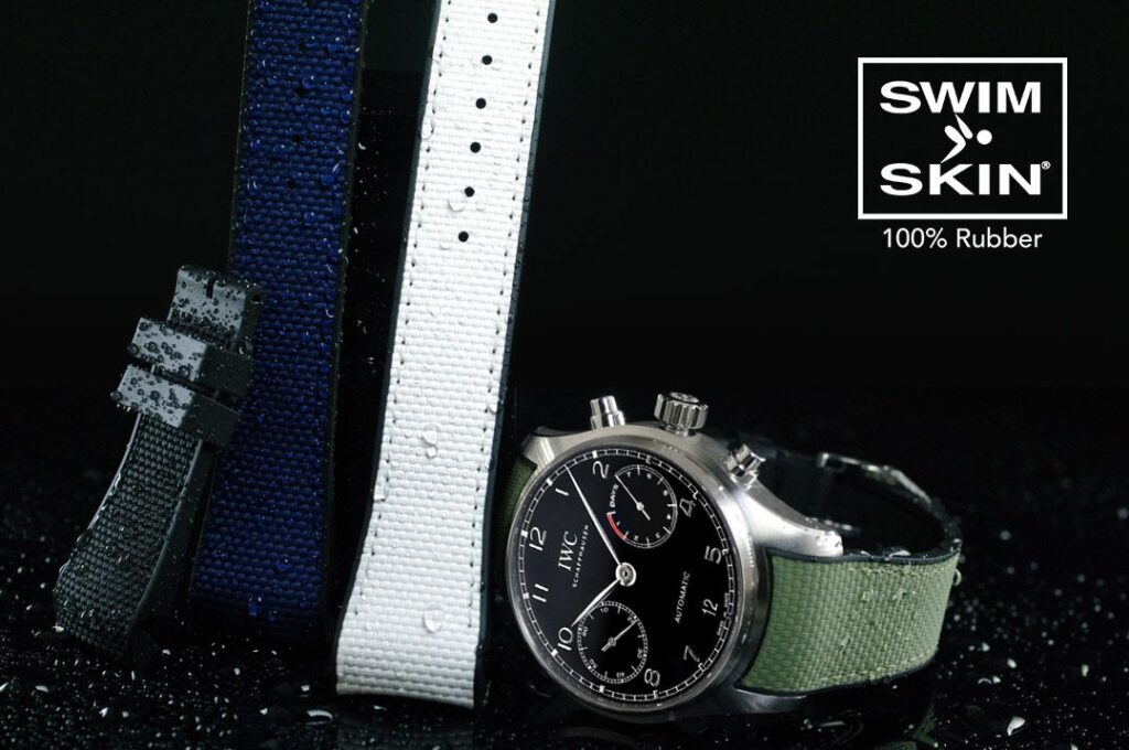 Rubber Ballistic Straps for IWC Portugieser 5001 - SwimSkin
