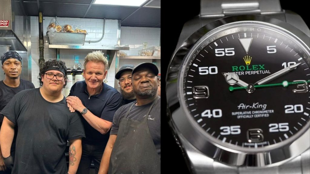 What is Gordon Ramsay's Watch Collection?