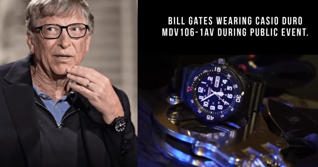 Bill Gates Watch Collection