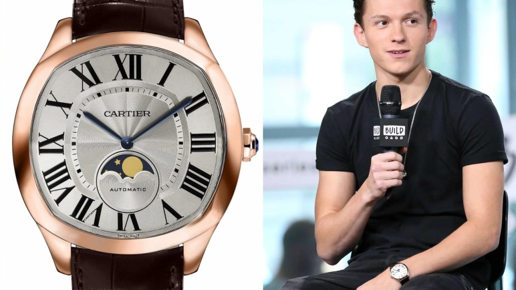 Tom Holland Watch Collection - Rolex, Cartier, and Patek Philippe Excellence