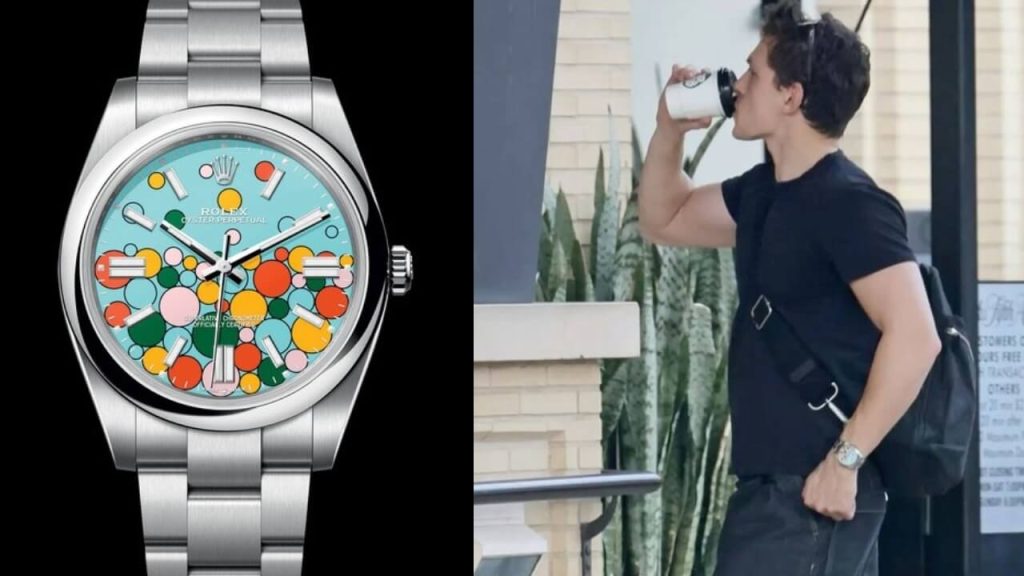 Tom Holland Watch Collection - Rolex, Cartier, and Patek Philippe Excellence