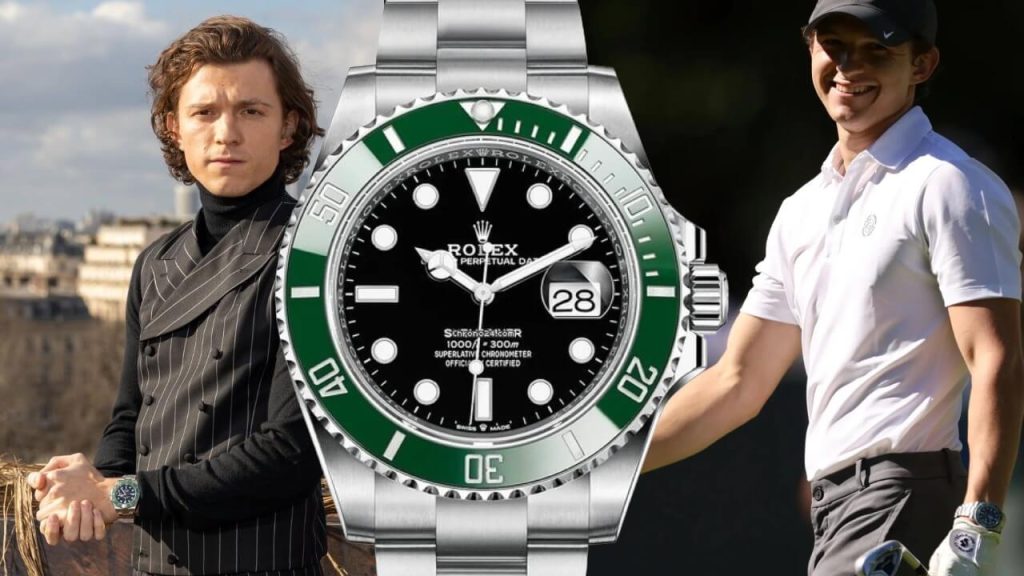Tom Holland Watch Collection - Rolex, Cartier, and Patek Philippe Excellence