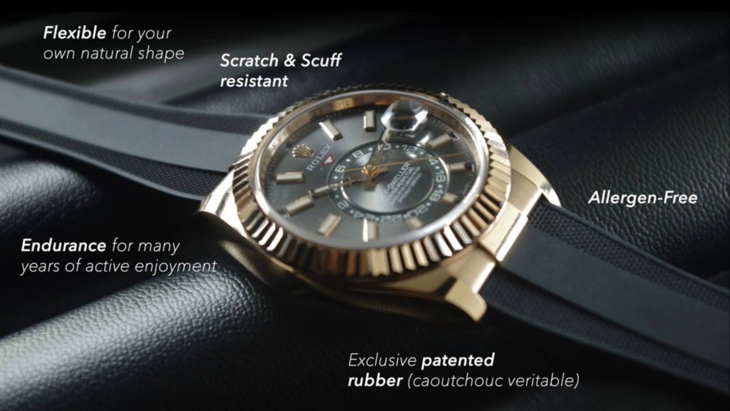 Elevate Your Rolex Sky-Dweller 336239 with Rubber B Straps