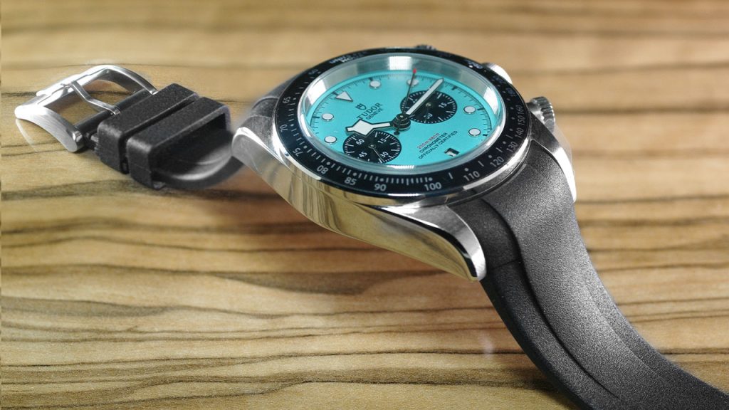 Tudor Flamingo Blue Black Bay Chrono