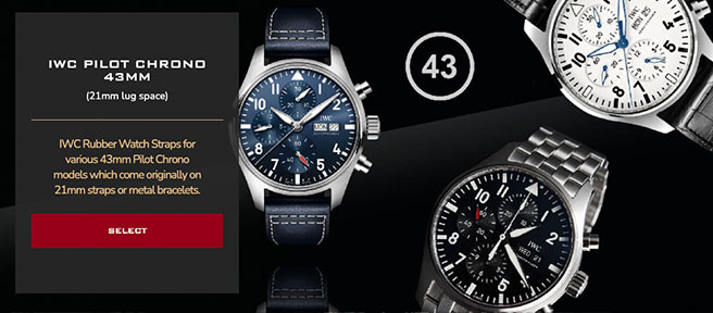 IWC watch straps