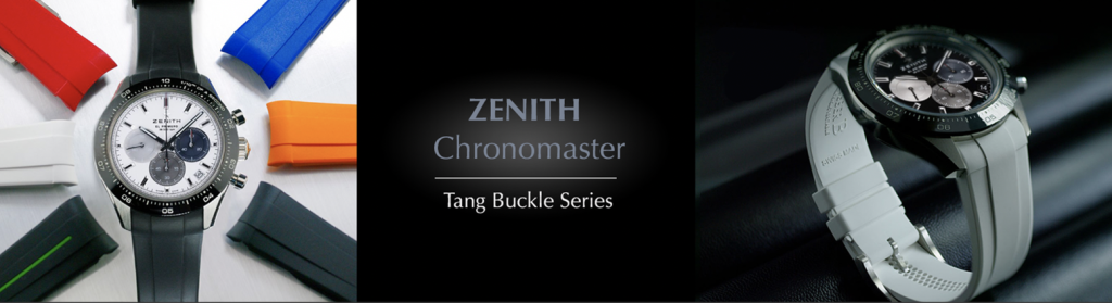 rubber strap for zenith watch