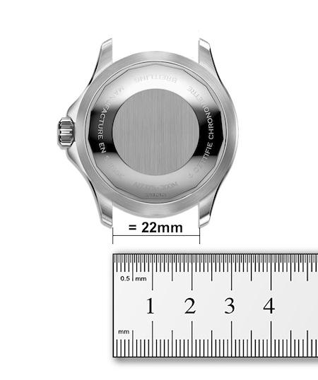 Rubber Straps for Breitling Superocean 42