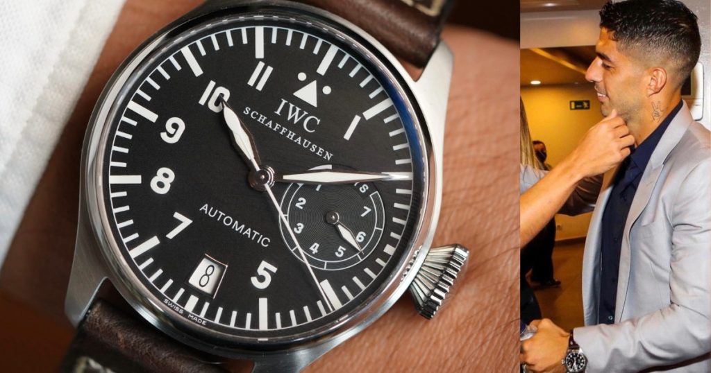 Luis Suárez watch collection Luis Suárez watch collection