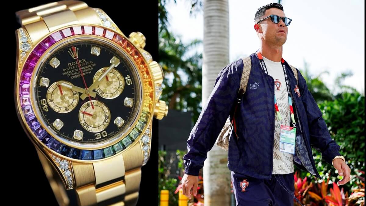 Cristiano Ronaldo Watch Collection #CR7 - Rolex, Jacob & Co., Patek Philippe & More Cristiano Ronaldo Watch Collection #CR7 - Rolex, Jacob & Co., Patek Philippe & More