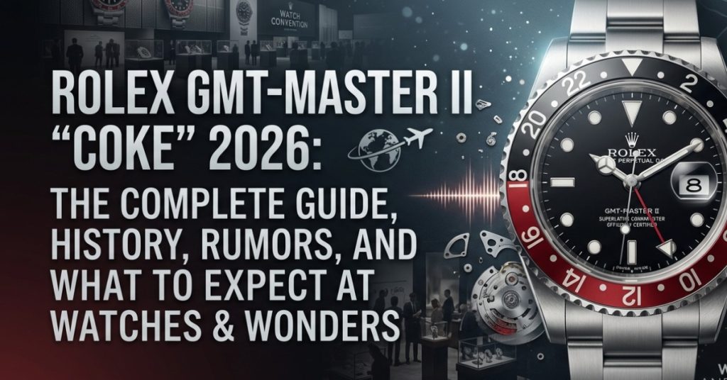 Rolex GMT-Master II “Coke” 2026: The Complete Guide, History, Rumors, and What to Expect at Watches and Wonders