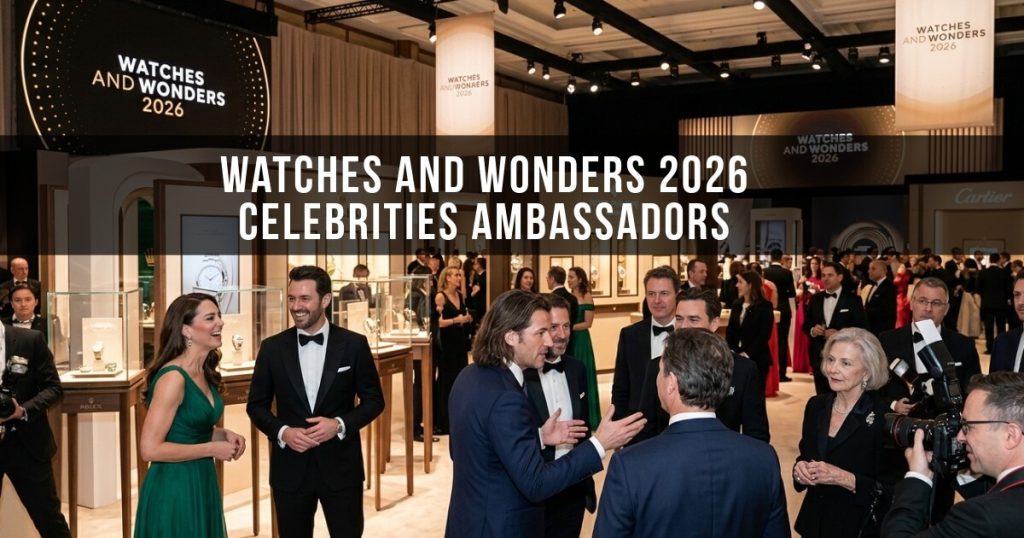 Watches and Wonders 2026 Celebrities Ambassadors