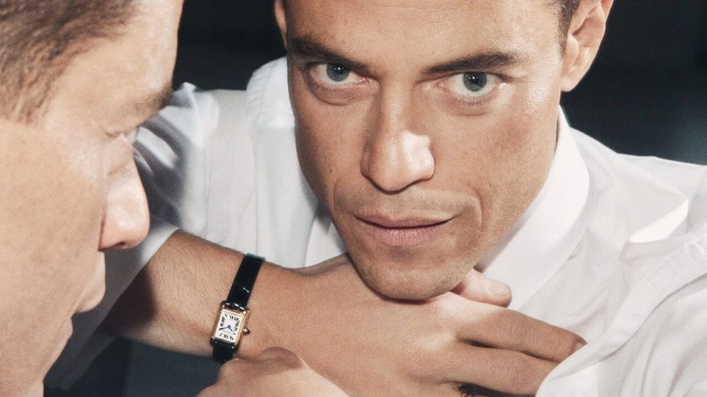 Rami Malek Watch Collection,  The Cartier Obsession Behind Hollywood’s Most Eccentric Style Icon