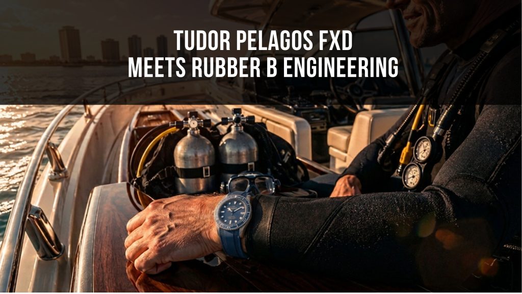 Tudor Pelagos FXD M25707B Marine Nationale Heritage Meets Rubber B Engineering Tudor Pelagos FXD M25707B Marine Nationale Heritage Meets Rubber B Engineering
