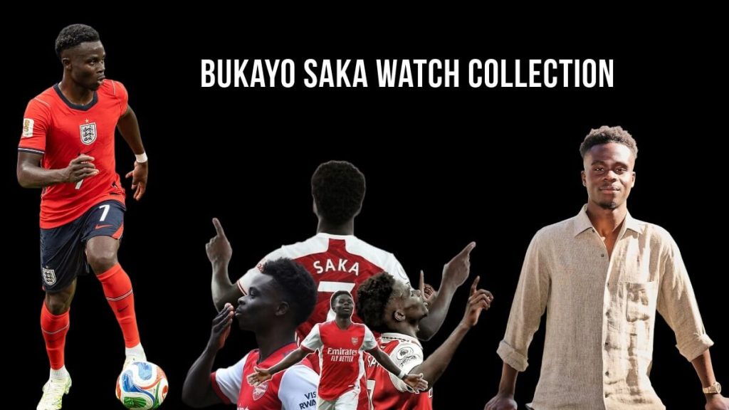 Bukayo Saka Watch Collection: Rolex, Patek Philippe and Audemars Piguet Bukayo Saka Watch Collection