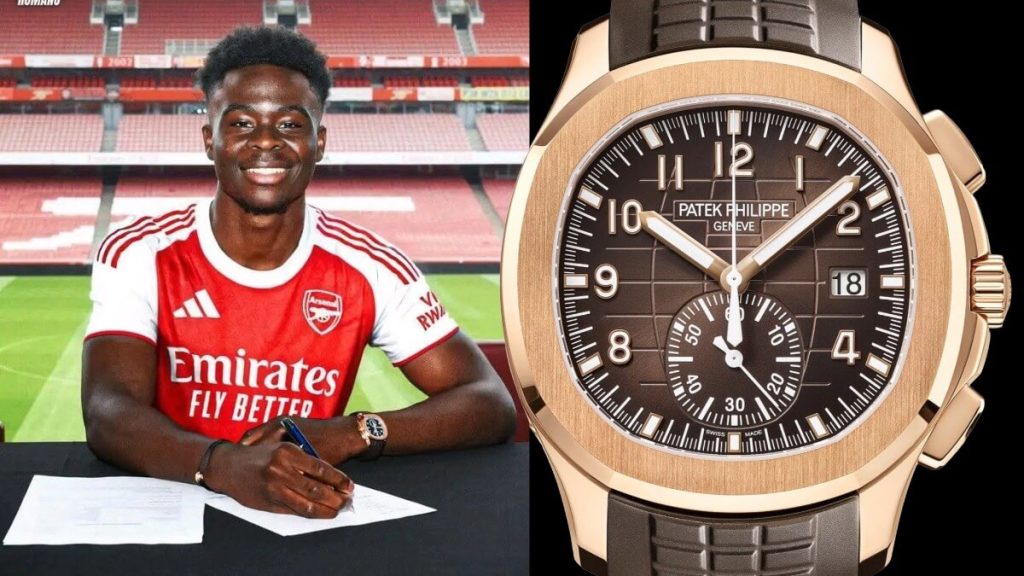 Bukayo Saka Watch Collection: Rolex, Patek Philippe and Audemars Piguet Bukayo Saka Watch Collection: Rolex, Patek Philippe and Audemars Piguet