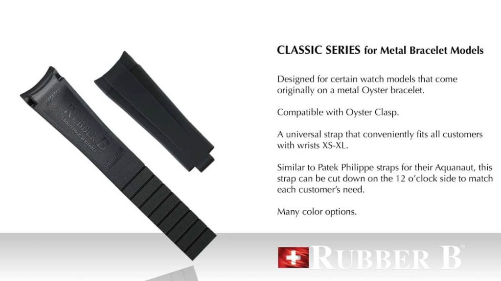 Rubber B Classic Series: How the Integrated Luxury Rubber Strap Was Engineered Rubber B Classic Series: How the Integrated Luxury Rubber Strap Was Engineered