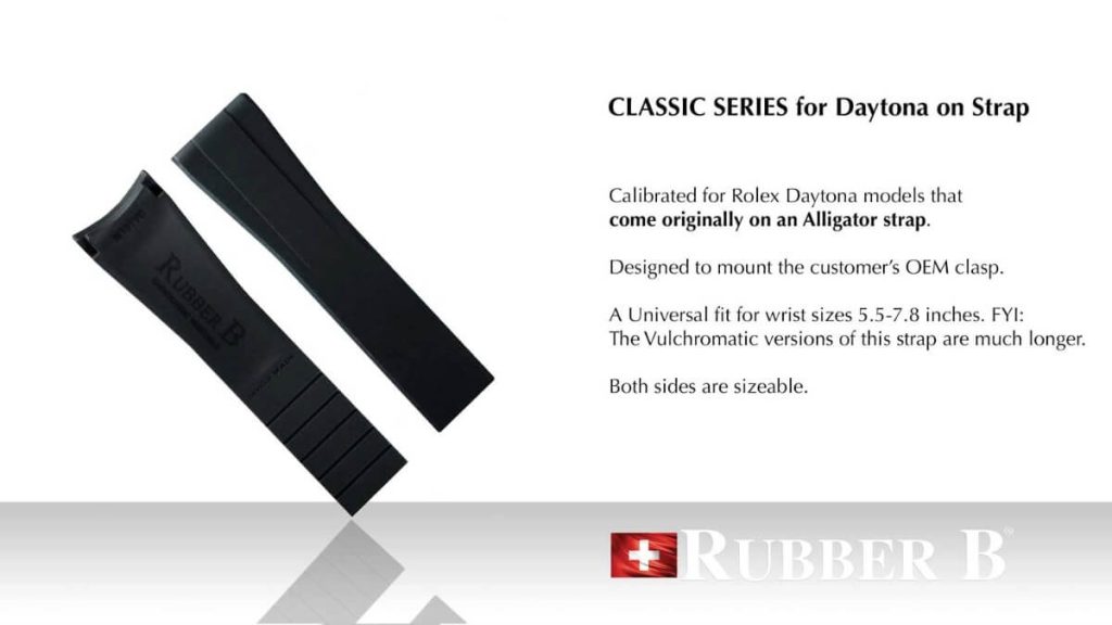 Rubber B Classic Series: How the Integrated Luxury Rubber Strap Was Engineered Rubber B Classic Series: How the Integrated Luxury Rubber Strap Was Engineered
