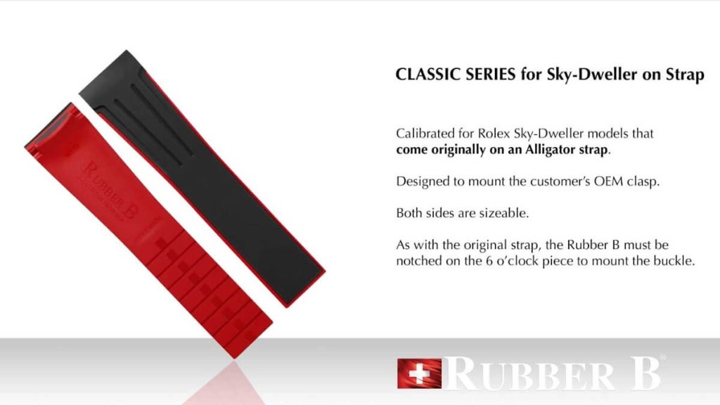 Rubber B Classic Series: How the Integrated Luxury Rubber Strap Was Engineered Rubber B Classic Series: How the Integrated Luxury Rubber Strap Was Engineered