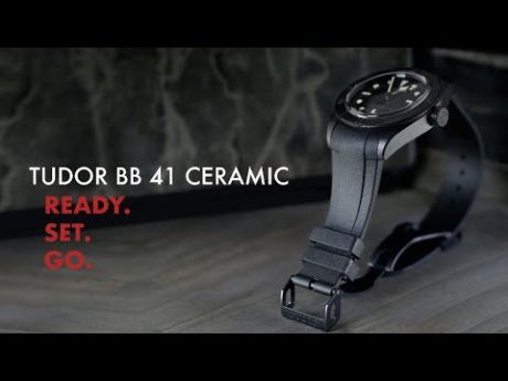 Strap For Tudor Heritage Black Bay 41mm CERAMIC By Rubber B