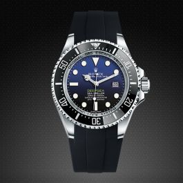 Strap For Rolex DEEPSEA Sea-Dweller - Flared Tang S | Rubber B