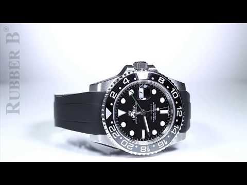 ROLEX BAND GMT II CERAMIC Bracelet - Rubber B is The Ultimate Rubber Strap