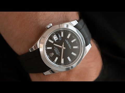 Rubber B Strap for Rolex Datejust II |  Wear it anywhere!