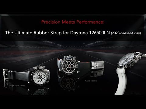 Rubber Straps for Rolex Daytona 1265... by RUbber B