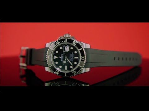 Rolex Submariner - Swiss Made Luxury Watch Band by Rubber B