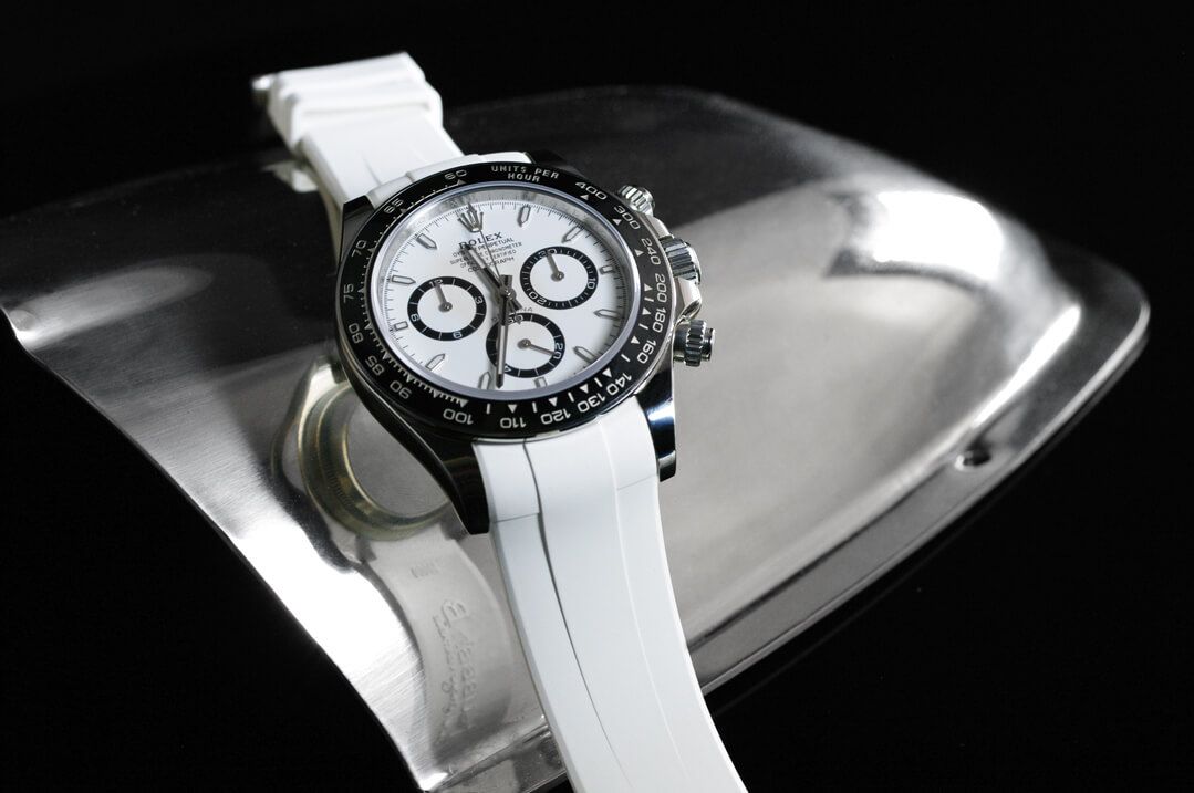 Rubber Strap for Rolex Daytona 126500LN - Tang Buckle Series