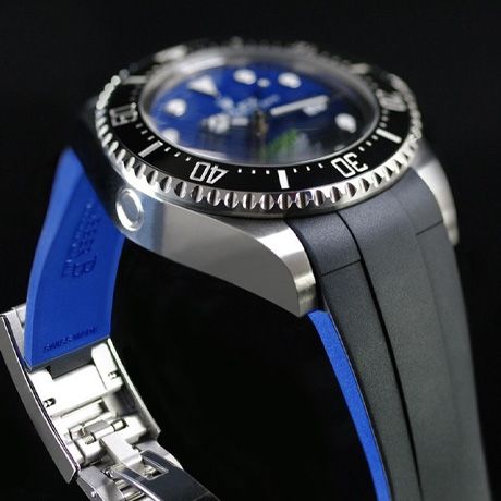 Strap for Rolex Deepsea - Glidelock Edition | Rubber B