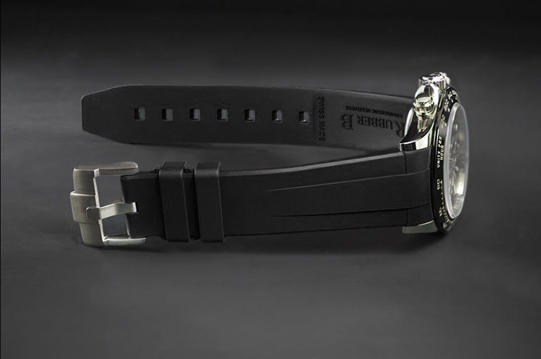 Rubber Strap for Rolex Daytona 126500LN - Tang Buckle Series