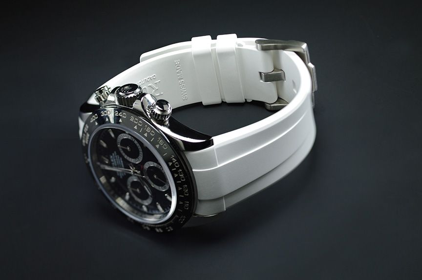 Strap for Rolex Daytona Ceramic Bezel Oyster Bracelet | Rubber B