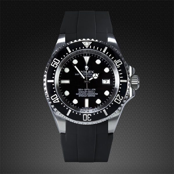 Strap for Rolex Deepsea - Glidelock Edition | Rubber B