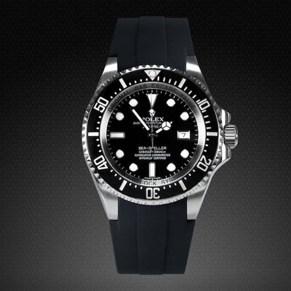 Strap for Rolex Deepsea - Velcro® Series |Rubber B