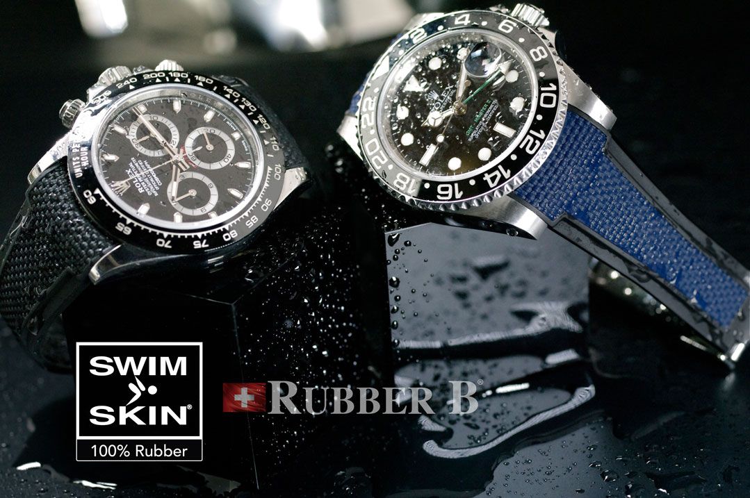 Strap for Rolex Daytona by Rubber B