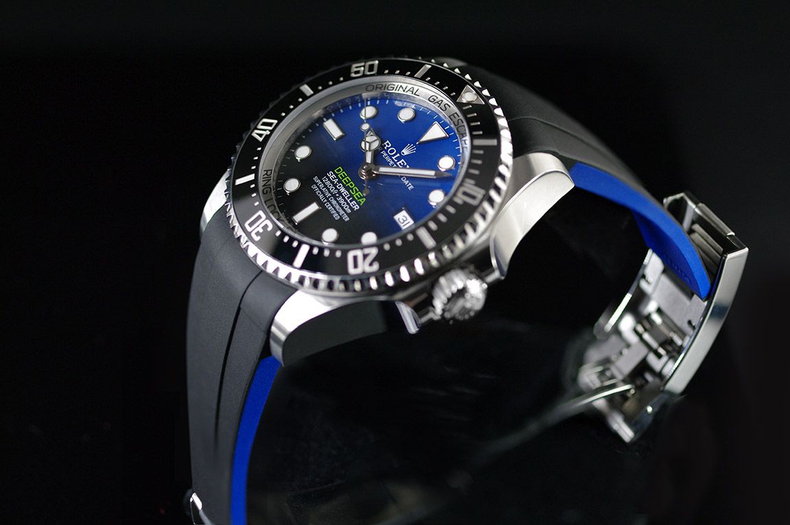 Strap for Rolex Deepsea - Glidelock Edition | Rubber B