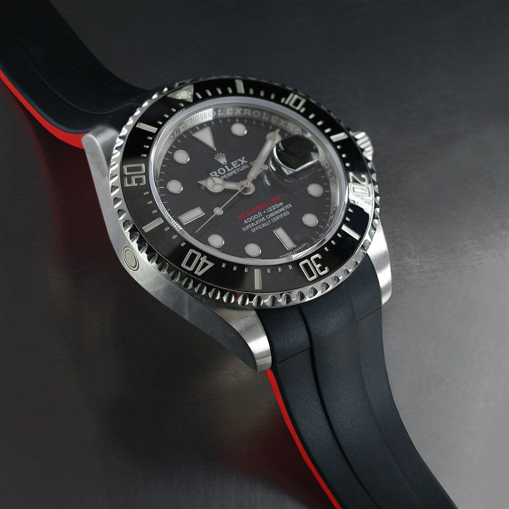 Strap for Sea-Dweller 43mm - Glidelock Series VulChromatic® | Rubber B