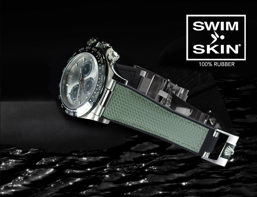 Strap for Daytona on Oysterflex Band | Rubber B