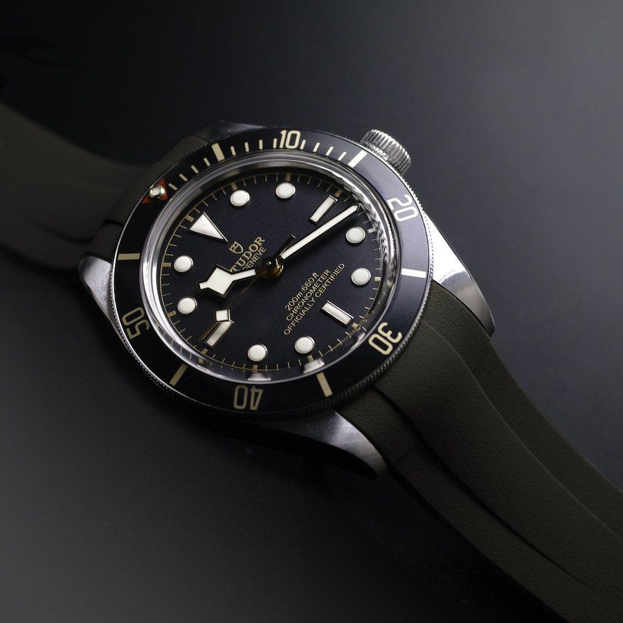 【コンディション◎】定価3.6RUBBER B TUDOR BLACKBAY58 Tudor Black Bay 58 Rubber Strap - Tang Buckle Series by Rubber B