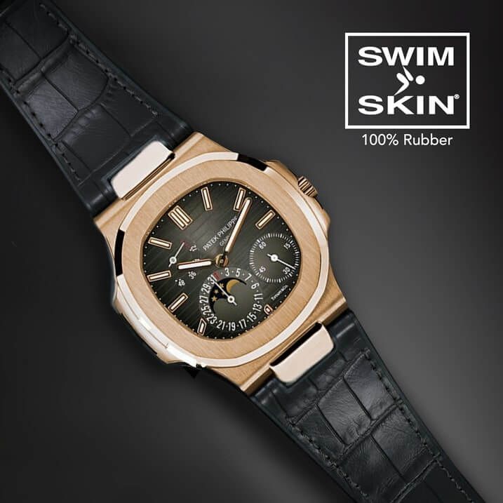Strap for Patek Philippe Nautilus 5712 - Alligator | Rubber B