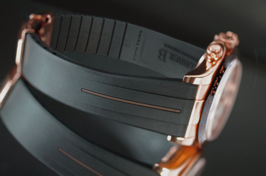 DAYTONA ROSE GOLD CASE 40MM CHOCOLATE DIAL RUBBER STRAP
