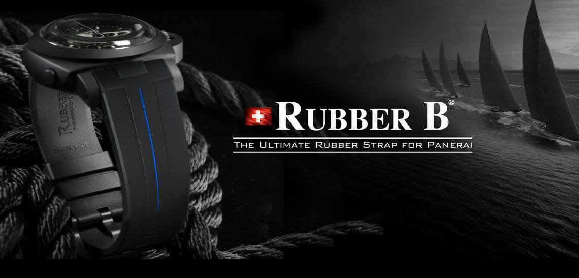 Rubber B The Ultimate Rubber Strap For Panerai Ceramic VulchroMatic Colors