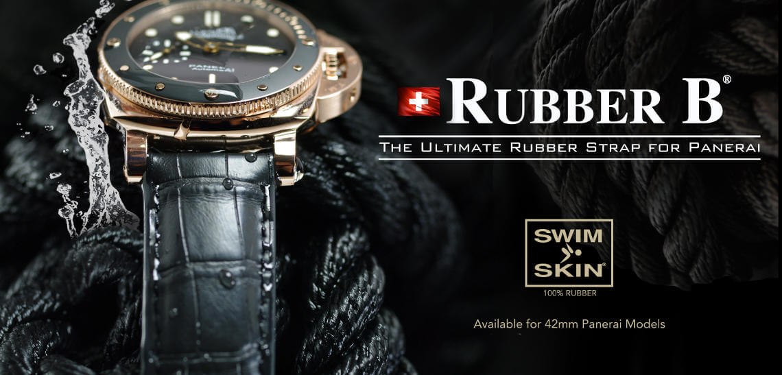 Rubber B The Ultimate Rubber Strap For Panerai Vegan Eco-friendly