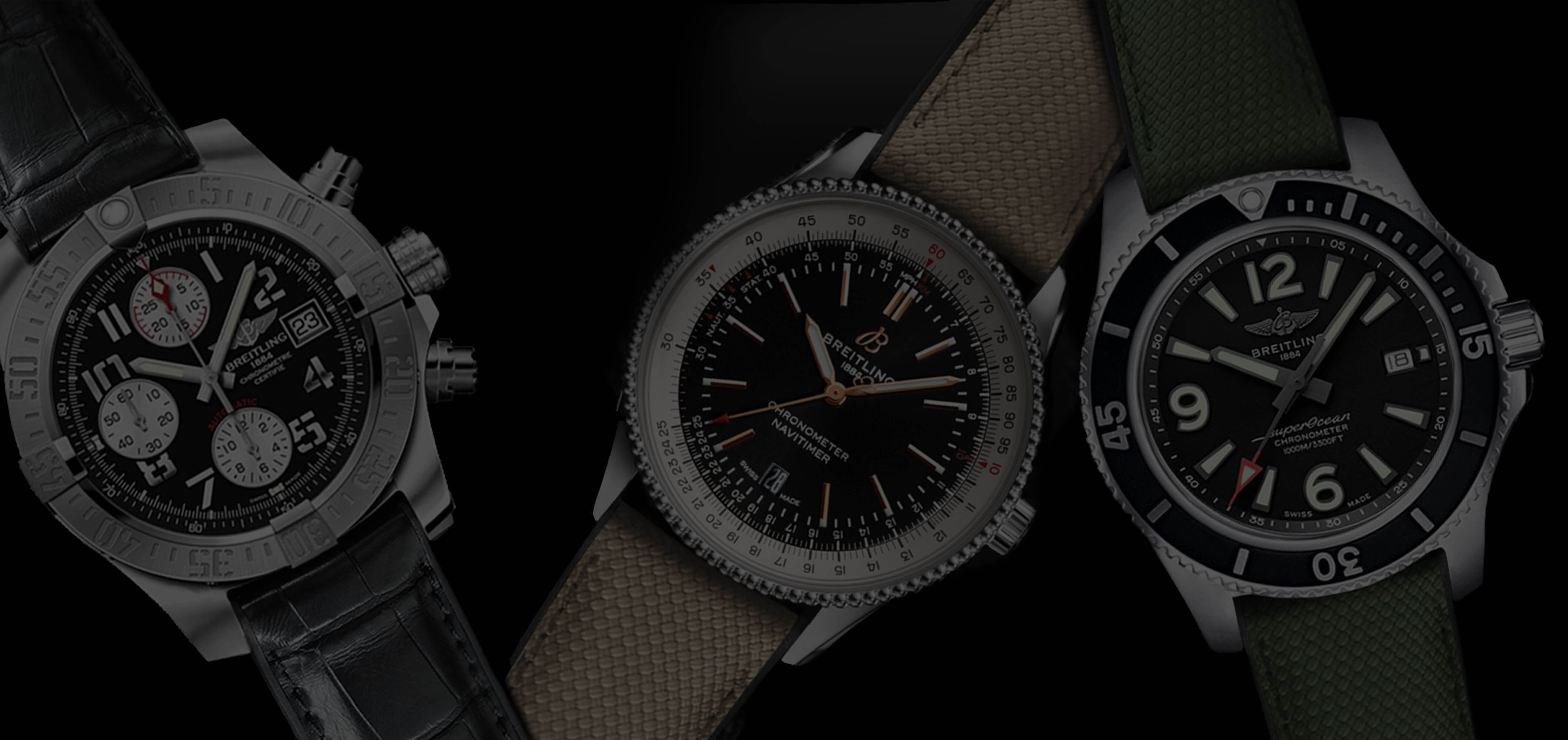 Rubber straps for Breitling
