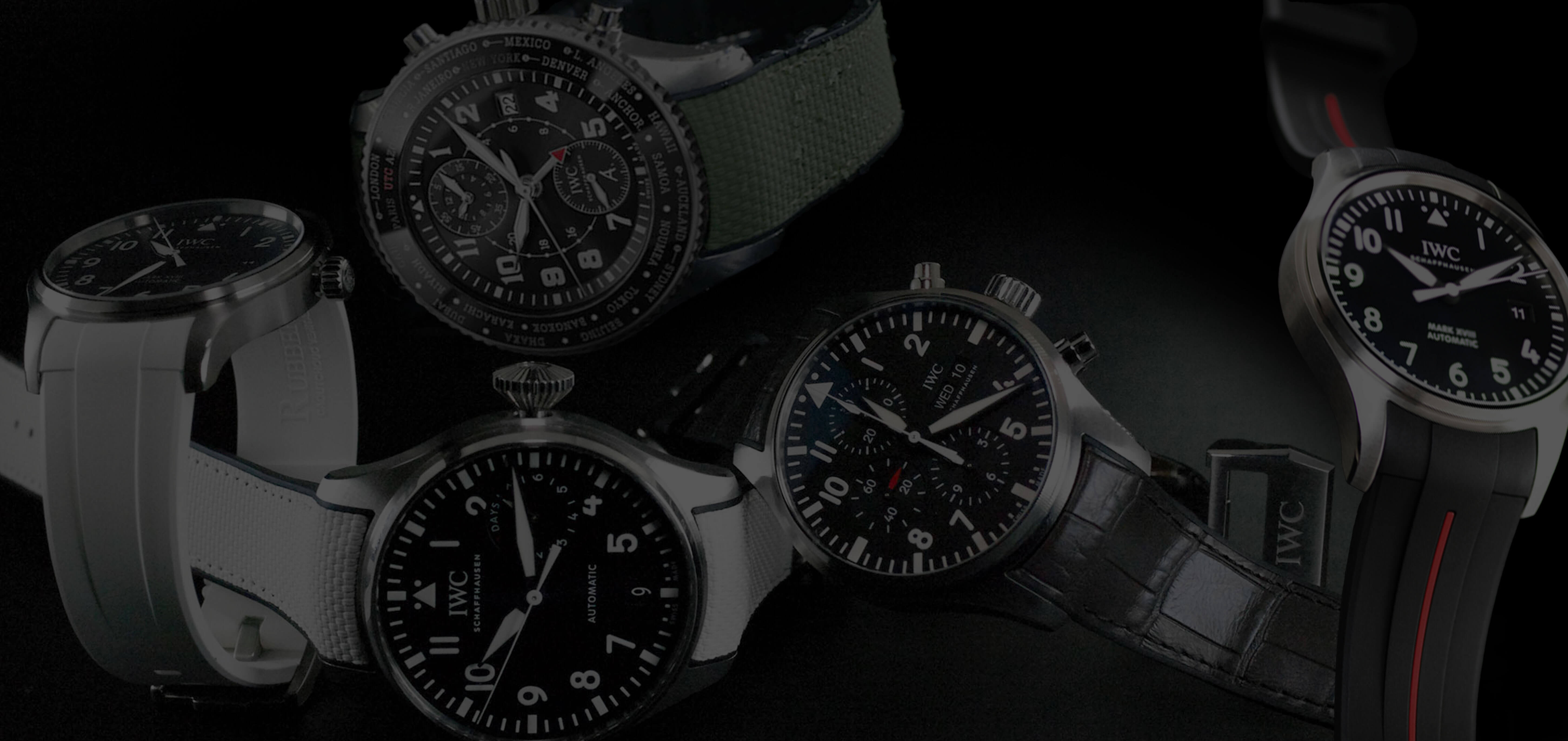 Rubber straps for IWC
