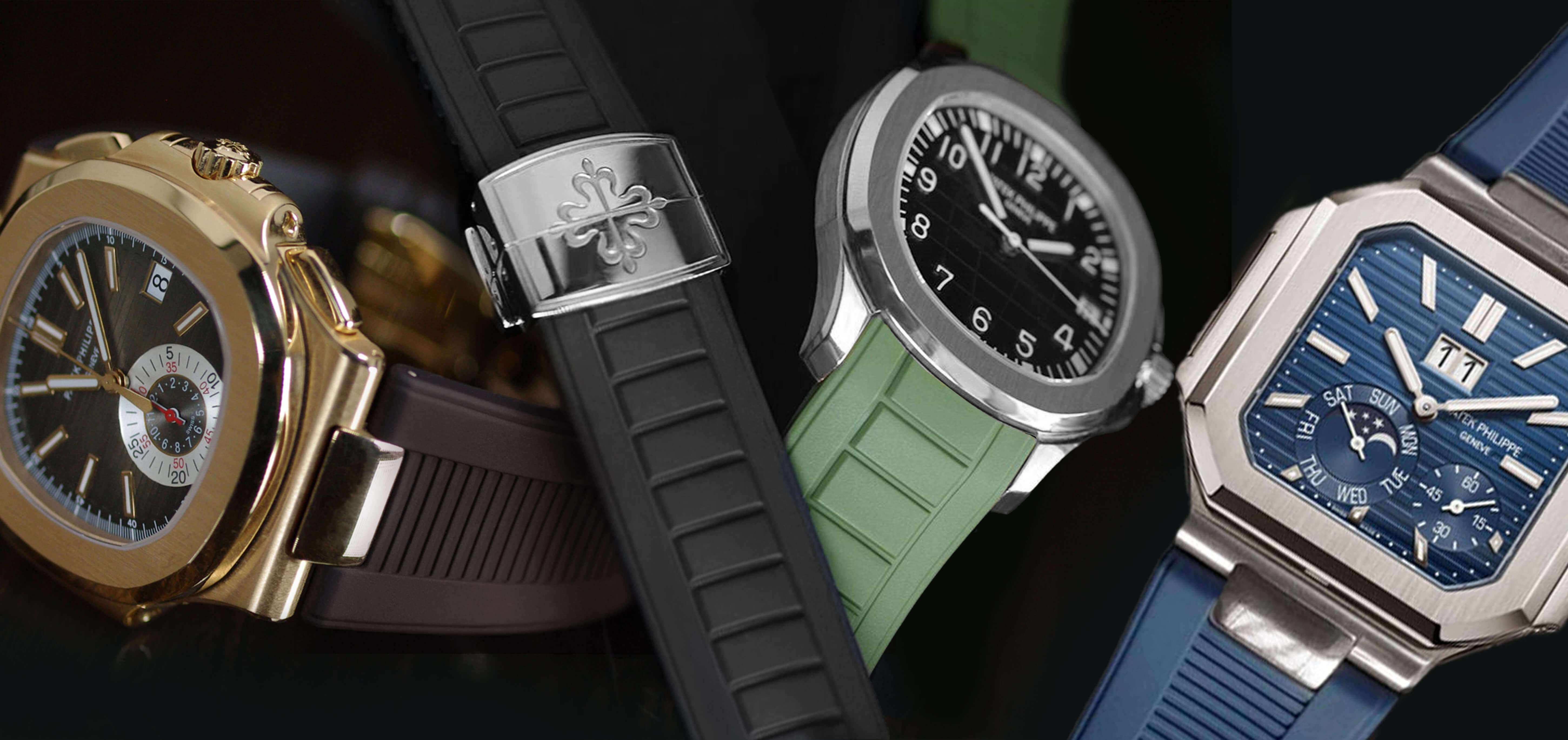 Rubber straps for Patek Philippe 