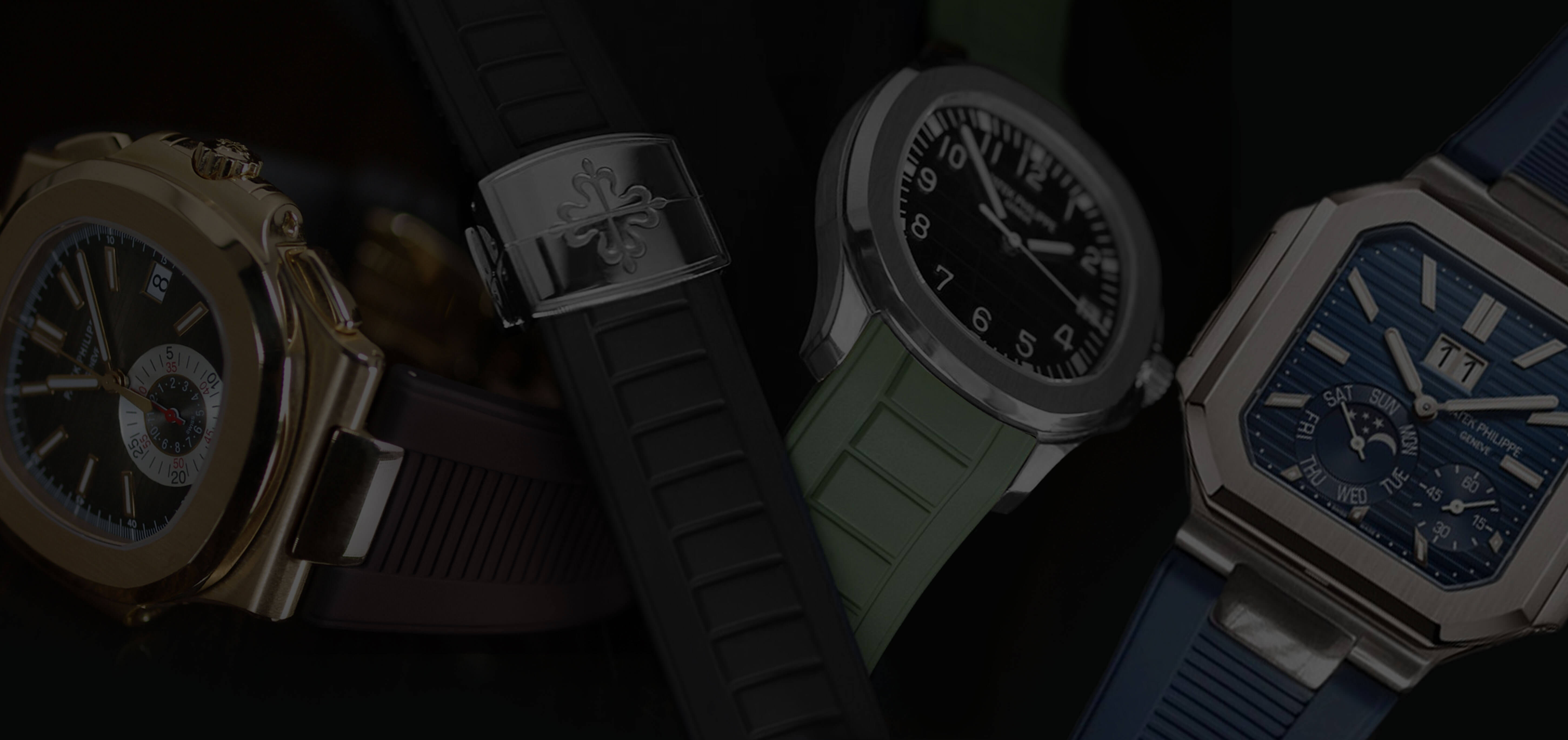 Rubber straps for Patek Philippe 