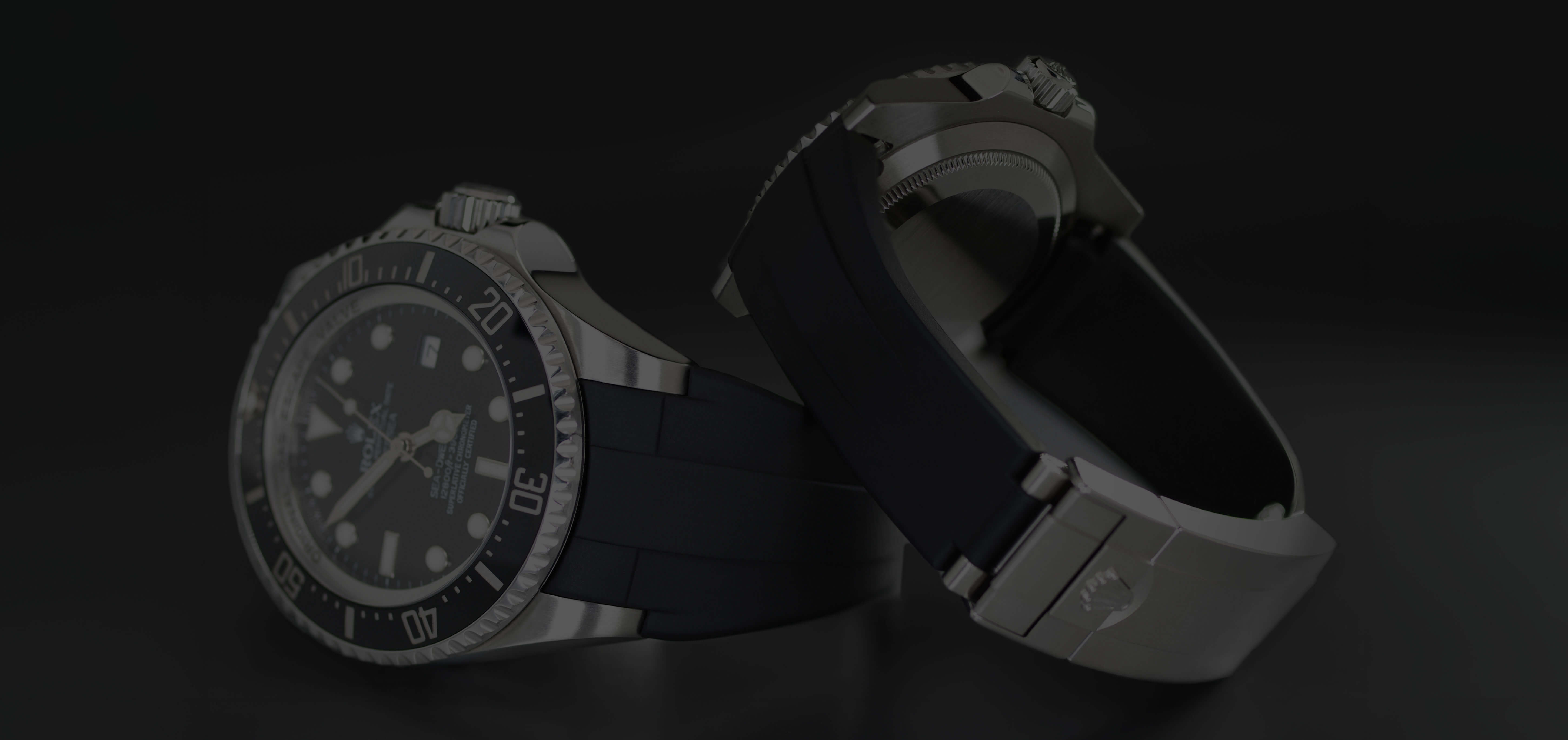 Rubber straps for Rolex